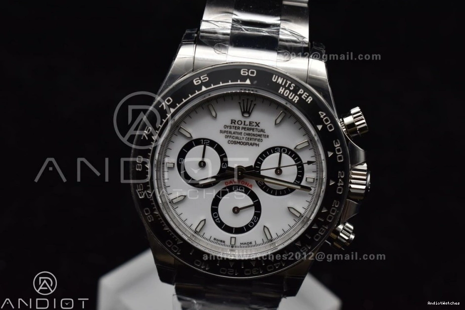 Bracelet White BTF Daytona SoftTouch Steel SS Dial DD 1:1 Best 126500 on 781 904L Edition 0213